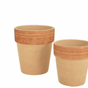 Vaso Alto Graffiato Terracotta Pot Selection