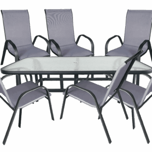 Steel 7-pce Patio Set