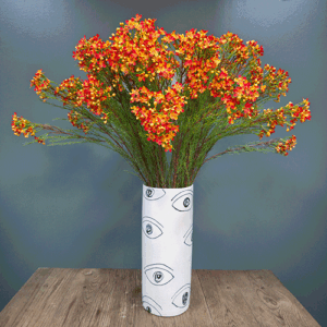 Silk Wax Flower 78cm