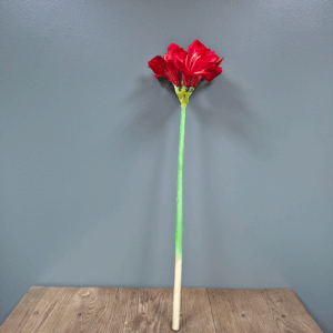 Amaryllis Silk (red) 79cm