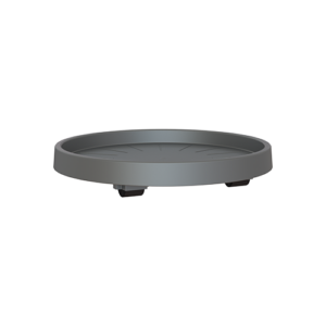 Round Saucer with Wheels