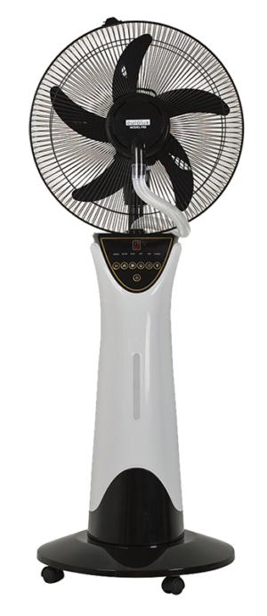 Rechargeable Mist Fan with LED Light