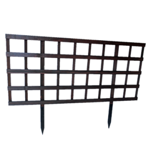 Self-staking Flowerbed Screening