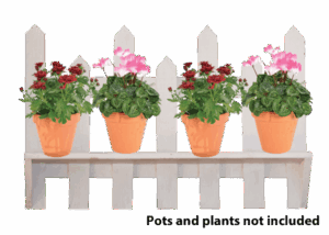 Picket Fence Shelf