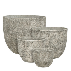 Round Pot Thor (Grey)