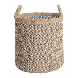Designed Basket (Black & White)