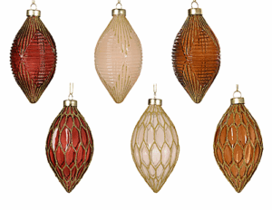 Olive Glass Transparent Gold Lines (Assorted) @ Lifestyle Home Garden