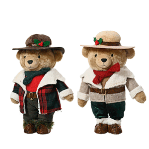 Soft Polyester Standing Bear