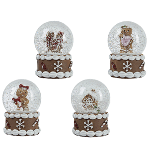 Round Polyresin Snowglobe (Assorted) @ Lifestyle Home Garden