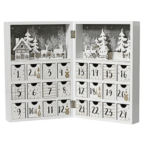 White Advent calendar @ Lifestyle Home Garden