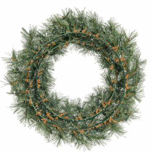 Cashmere wreath micro LED BO @ Lifestyle Home Garden