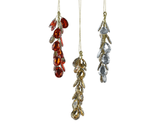 Acrylic Glitter Hanger with Beads @ Lifestyle Home Garden