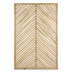 Prism Slatted Framed Panel