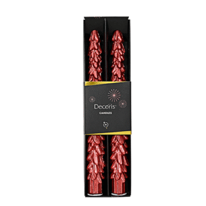Candle Dinner Tree Design Metalic