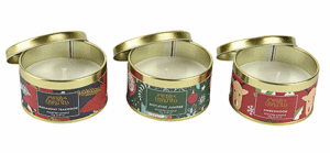 Scented Candle Tin Matt