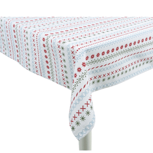 Cotton Tablecloth Forklore Print