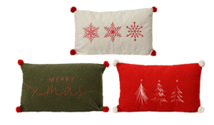 Polyester Cushion Rectangle Stitching